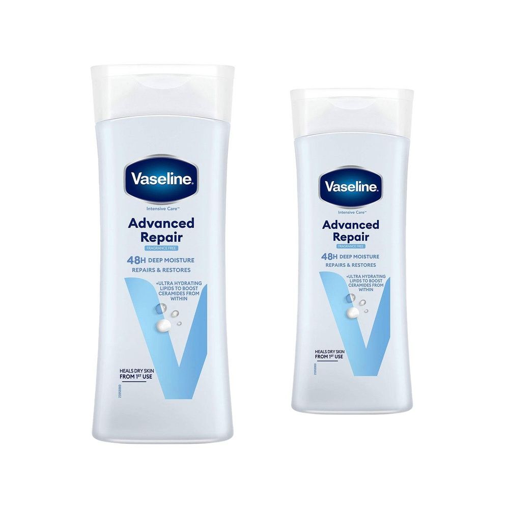 Advanced Repair Fragrance Free Body Lotion 400ml | Set of 2