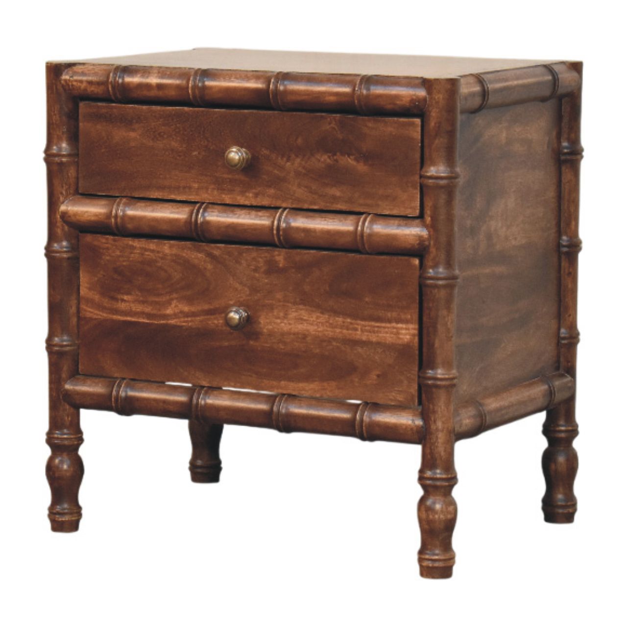 Artisan Furniture Nightstand In Roasted Almond
