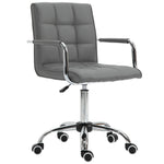 Mid Back Pu Office Chair Swivel