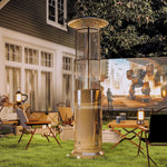 11kw Freestanding Patio Heater | Silver