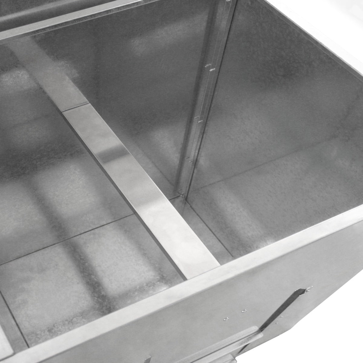 Galvanised Coal Bunker | 250kg | Silver