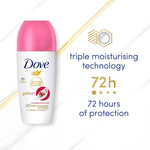 Roll On Go Fresh Pomegranate 72h Lasting Women's Anti-perspirant 50ml, 12pk