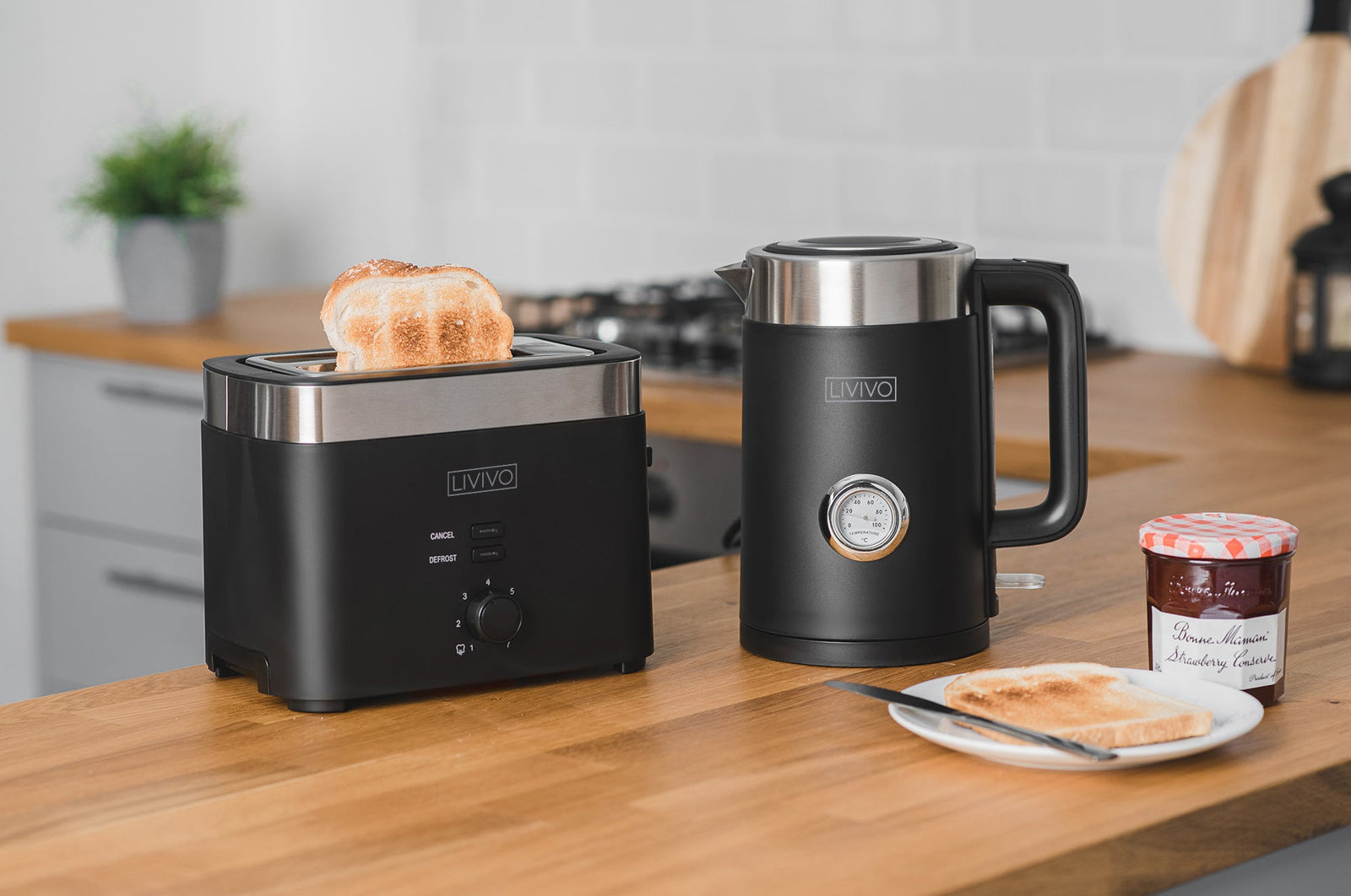 Sirius 2 Slice Toaster | Black