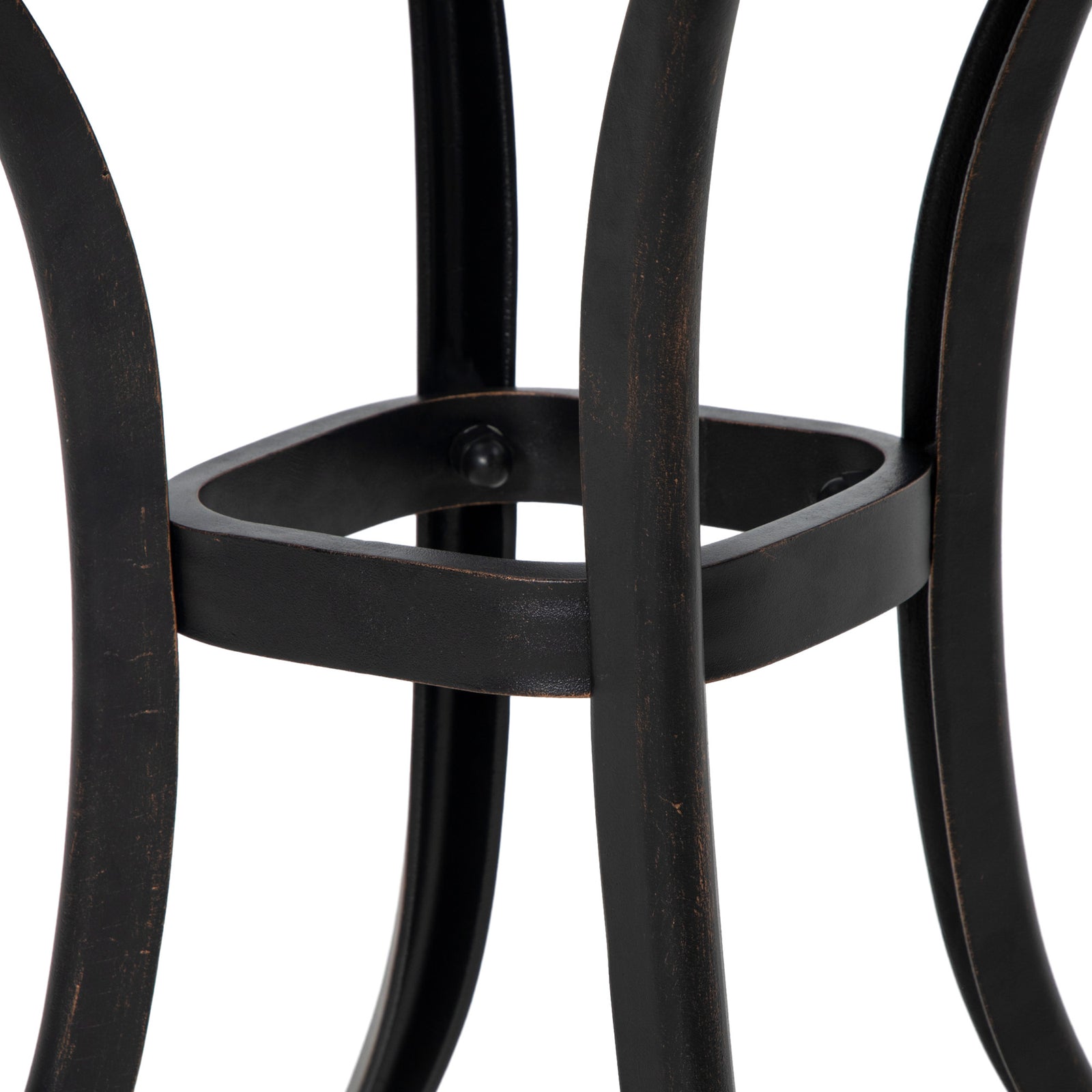 Cast Aluminium Bistro Table W/ Umbrella Hole | Bronze