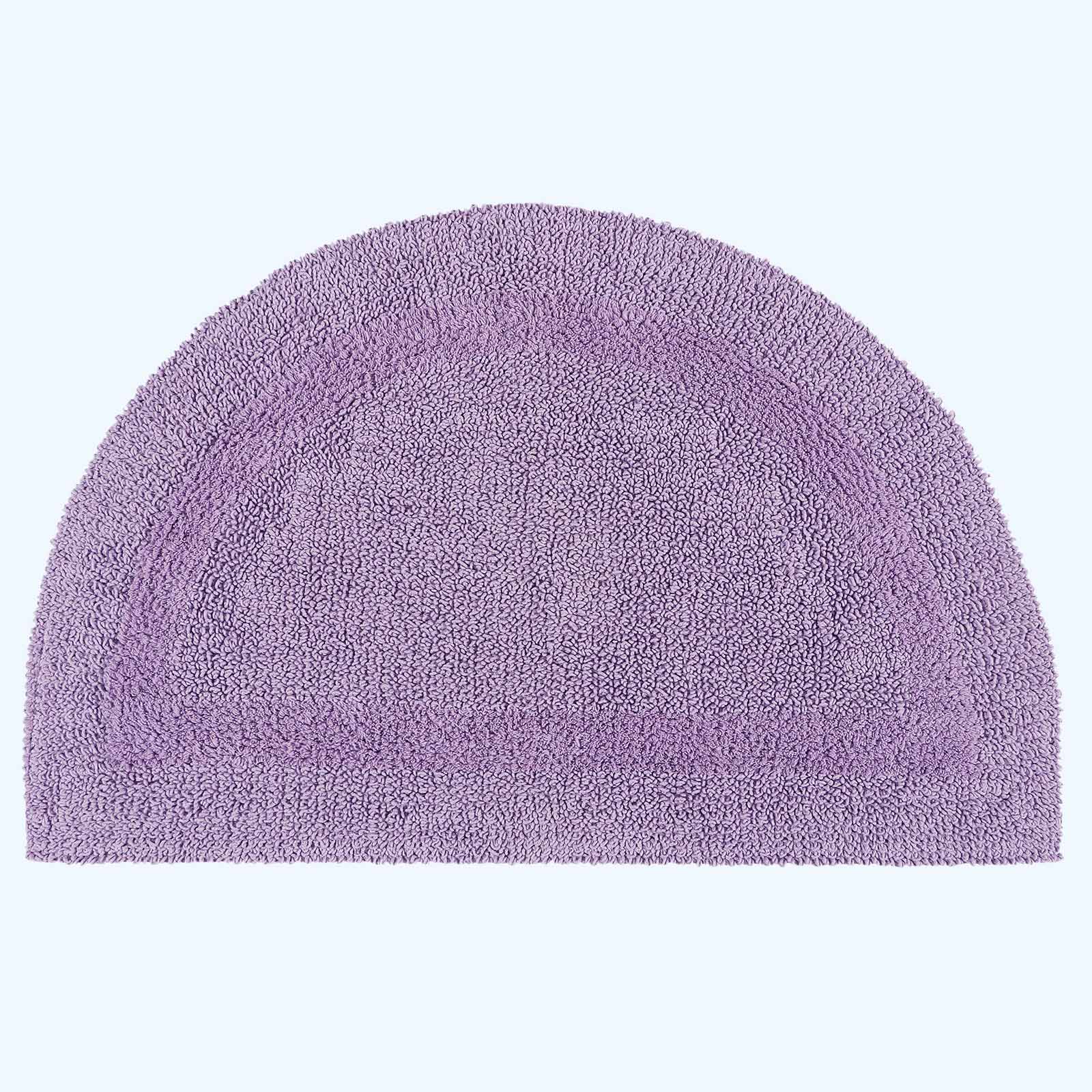 Luxury Reversible Cotton Bath Mat | 50 x 80cm | Lilac