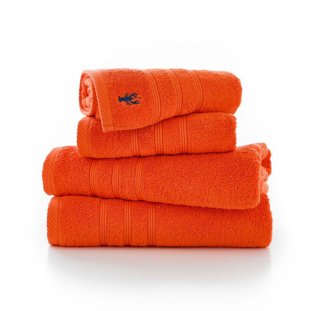 Kaleidoscope 550gm Combed 100% Cotton Towels | Bath Sheet | Ginger