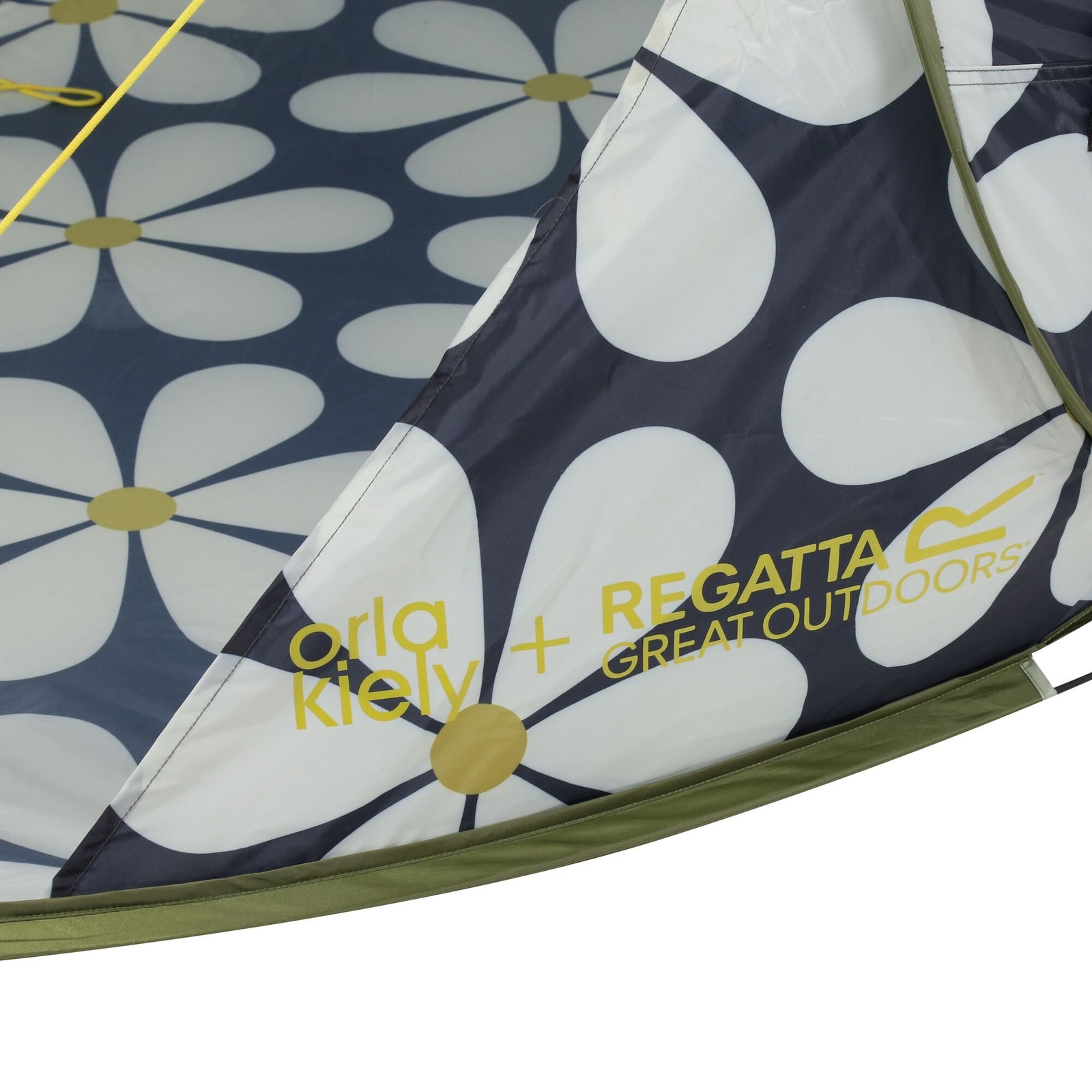 Orla Kiely Daisy Pop-up Tent | One Size | Black