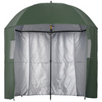 2m Fishing Umbrella With Tilt & Carry Bag - Green