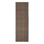 Black Geometric Jute Rug | 200cm | Black