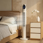 HOMCOM Tower Fan For Bedroom, Standing Floor Fan With 70° Oscillating