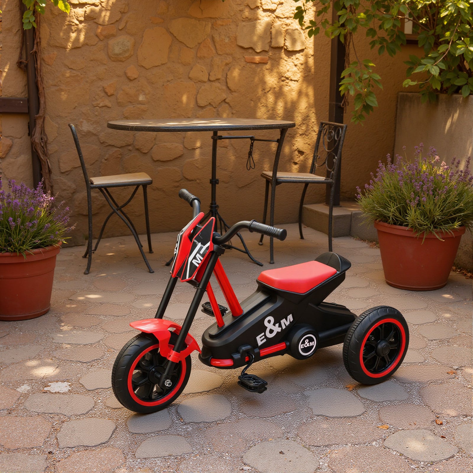 Kids Tricycle Baby Trike, 3 Wheel Toddler Balance Bike | Red