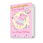 Badge Granddaughter Birthday Card Official Product