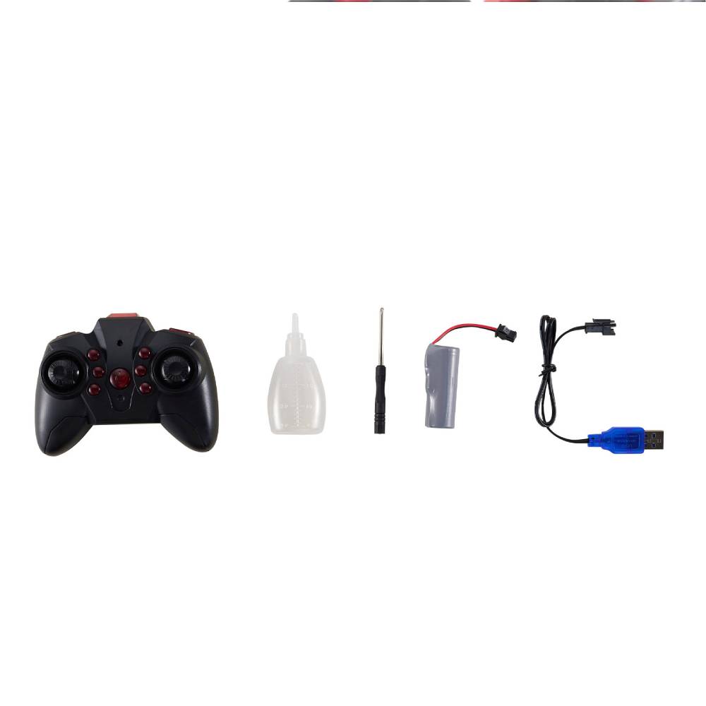 6 Round 2.4g Rc Stunts Spray Drift Car Toy