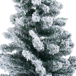 Flocked Christmas Tree With X-frame Stand | 6ft