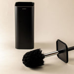 Toilet Brush & Holder, Matt White, Nea Collection