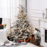 5/6ft Christmas Tree, Snow Branches, Led Lights | 5ft | Green