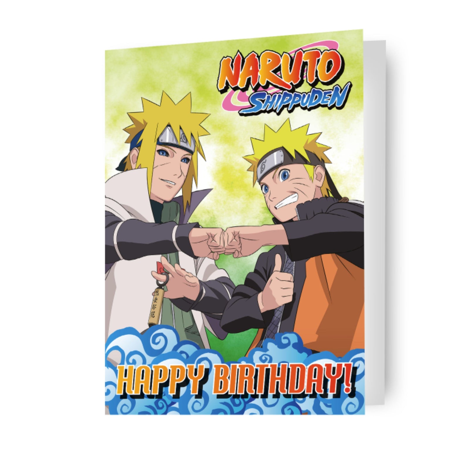 Naruto Shippuden Birthday Card Official Product