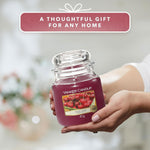 Yankee Candle Original Medium Jar Scented Candle - Black Cherry, 411g
