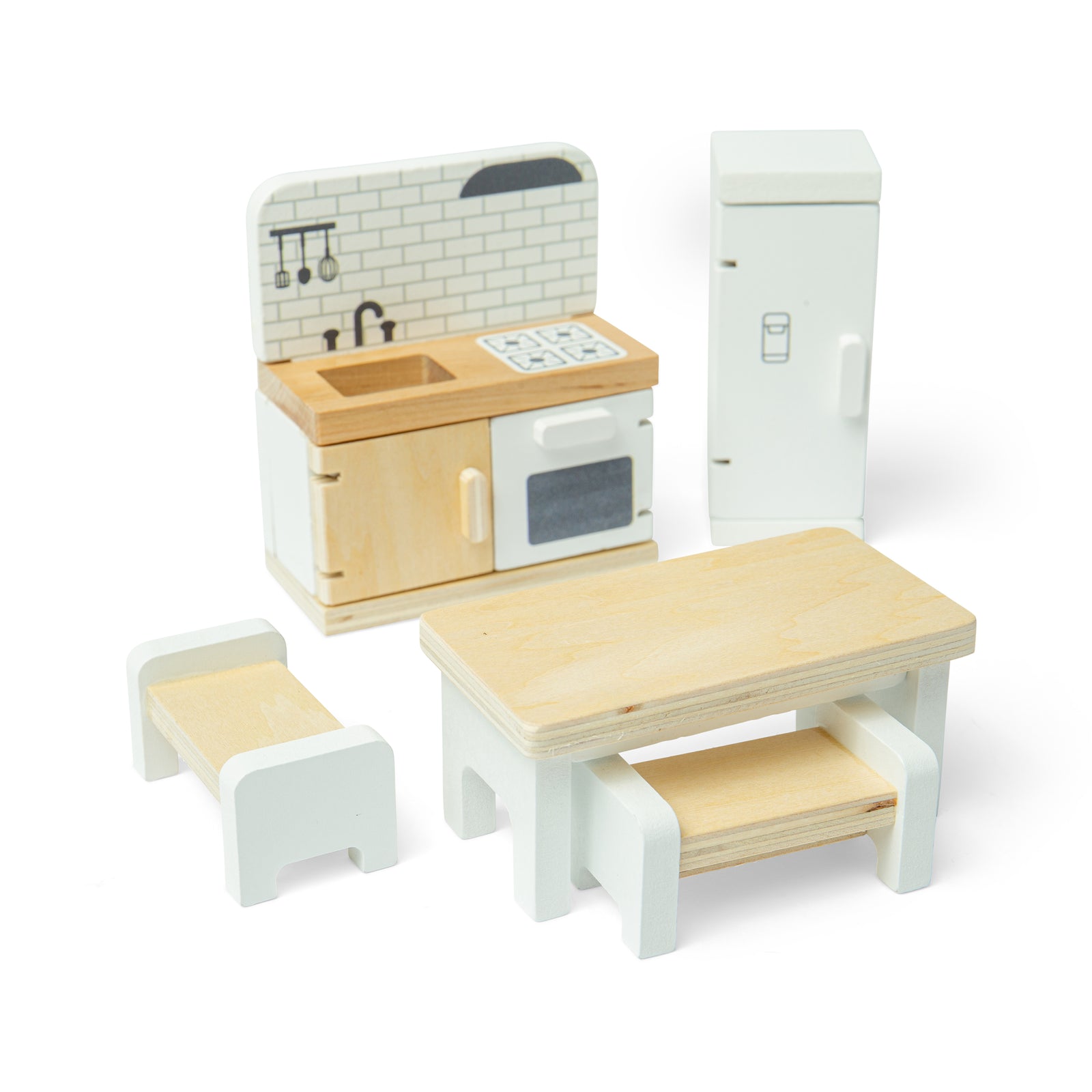 Kitchen Set | Wooden Dolls House Furniture