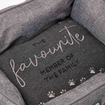 Woven Favourite Pet Bed | Small | Grey