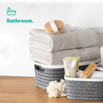 14l Ulana Woven Basket - Grey