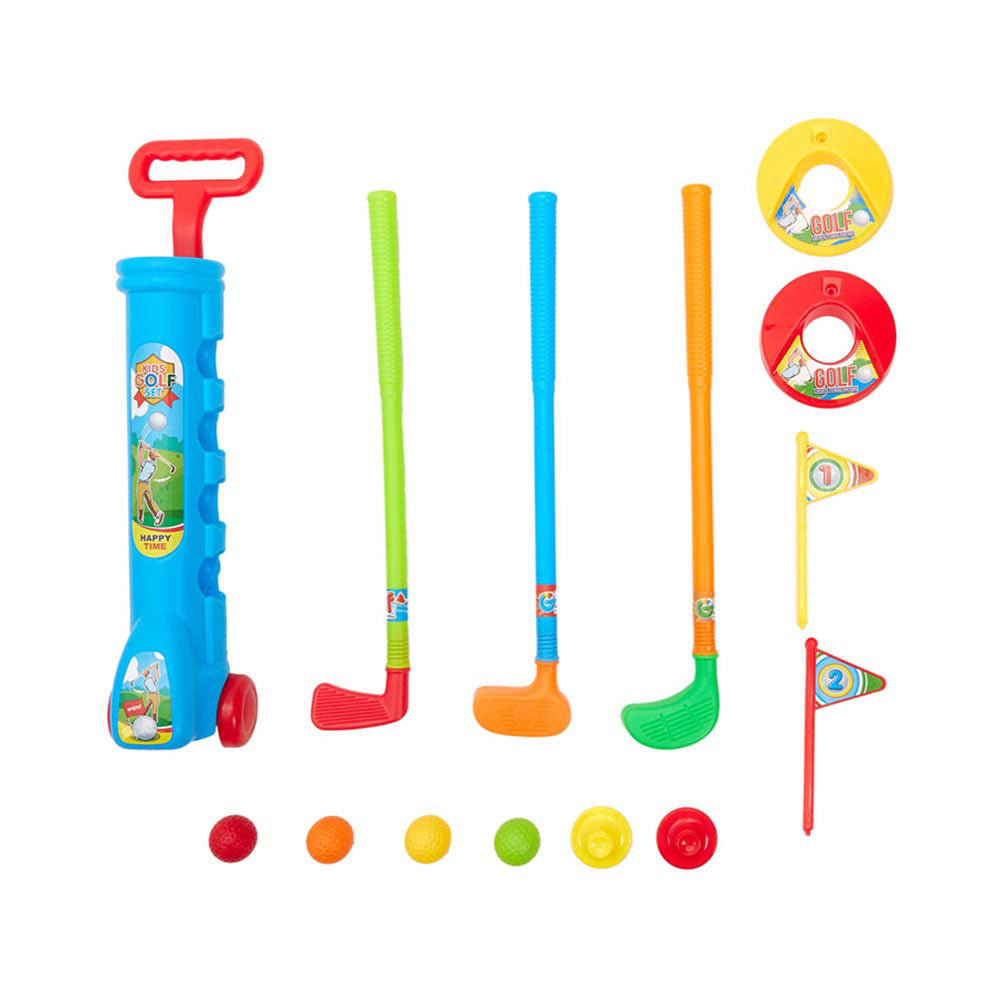 Golf Club Toy Set With Golf Cart For Kids
