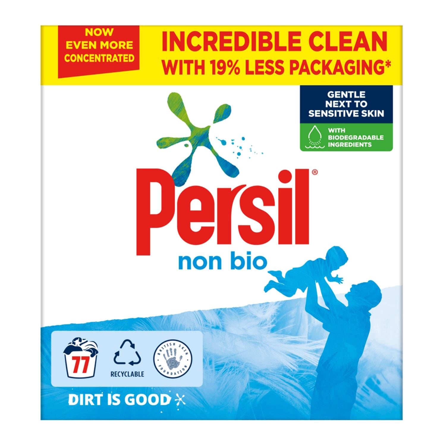 Non-bio Washing Powder Gentle Next To Sensitive Skin, 154 Washes, 2pk
