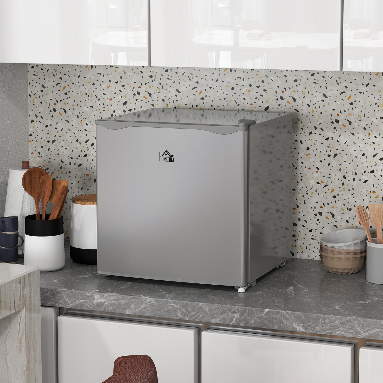 35l Tabletop Freezer With Adjustable Temperature Wire Shelf | One Size