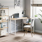 Folding Corner Desk With Shelves, Home Office