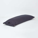 Egyptian Cotton Satin Stripe Housewife Pillowcase 330 Tc | Body | Black