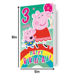 Age 3 Sticker Birthday Card Official Product