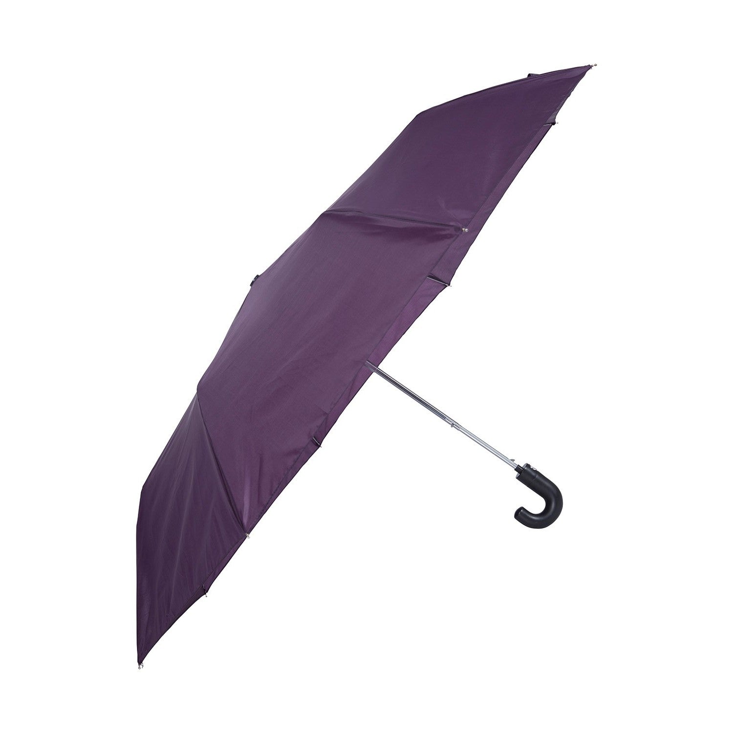 Plain Walking Folding Umbrella | One Size | Red