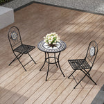 3-pieces Mosaic Bistro Set
