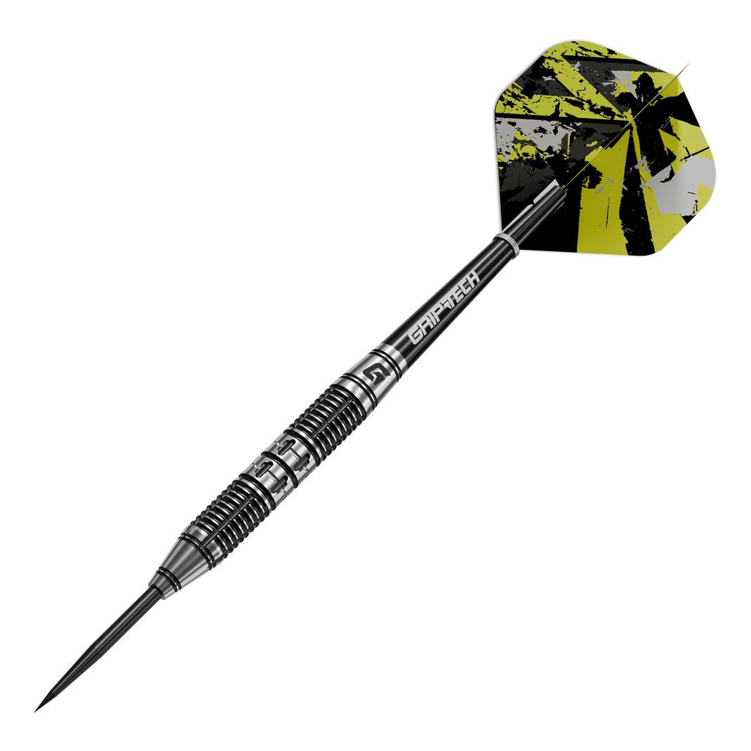Dumbbell 90% Tungsten Steel Tip | 28g | Silver