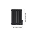 Oil-filled Radiator Space Heater With Led Display, 7-day/24-hour Timer, Adjustable Thermostat & Overheat Protection | 900w