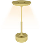 Led Cordless Table Lamp With Battery Operated For Bedroom | One Size | Gold