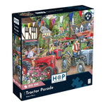 The House of Puzzles Tractor Parade Big 500 Piece Jigsaw Puzzle
