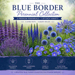 The Blue Border Perennial Collection - 2l Garden Ready Pots. | Set of 18 | Blue