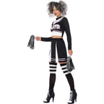 Gothic Cheerleader Costume | Medium