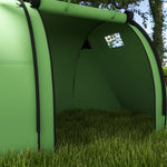 2 Room Camping Family Tent For 3-4 Man, 3000mm Waterproof | Green