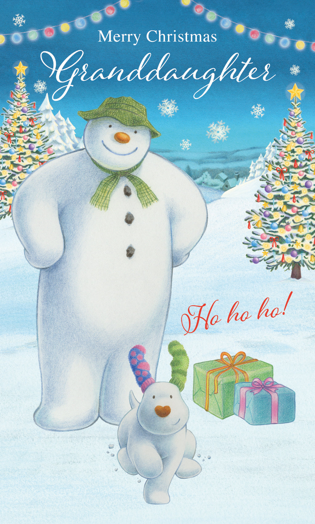 Granddaughter Christmas Card Official Product