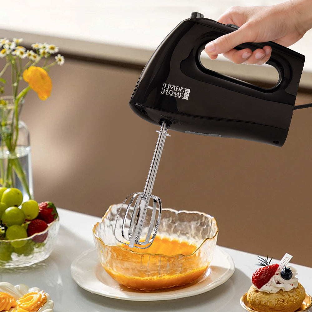 250w 5-speed Electric Handheld Egg Beater Household Kitchen Mixer
