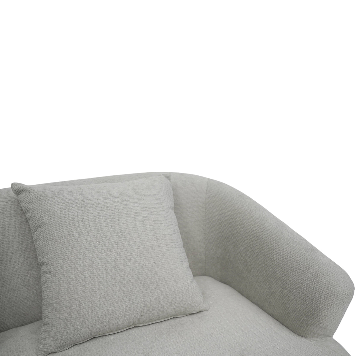 Breeins Modern Chenille 2-seater Sofa With 2 Scatter Cushions
