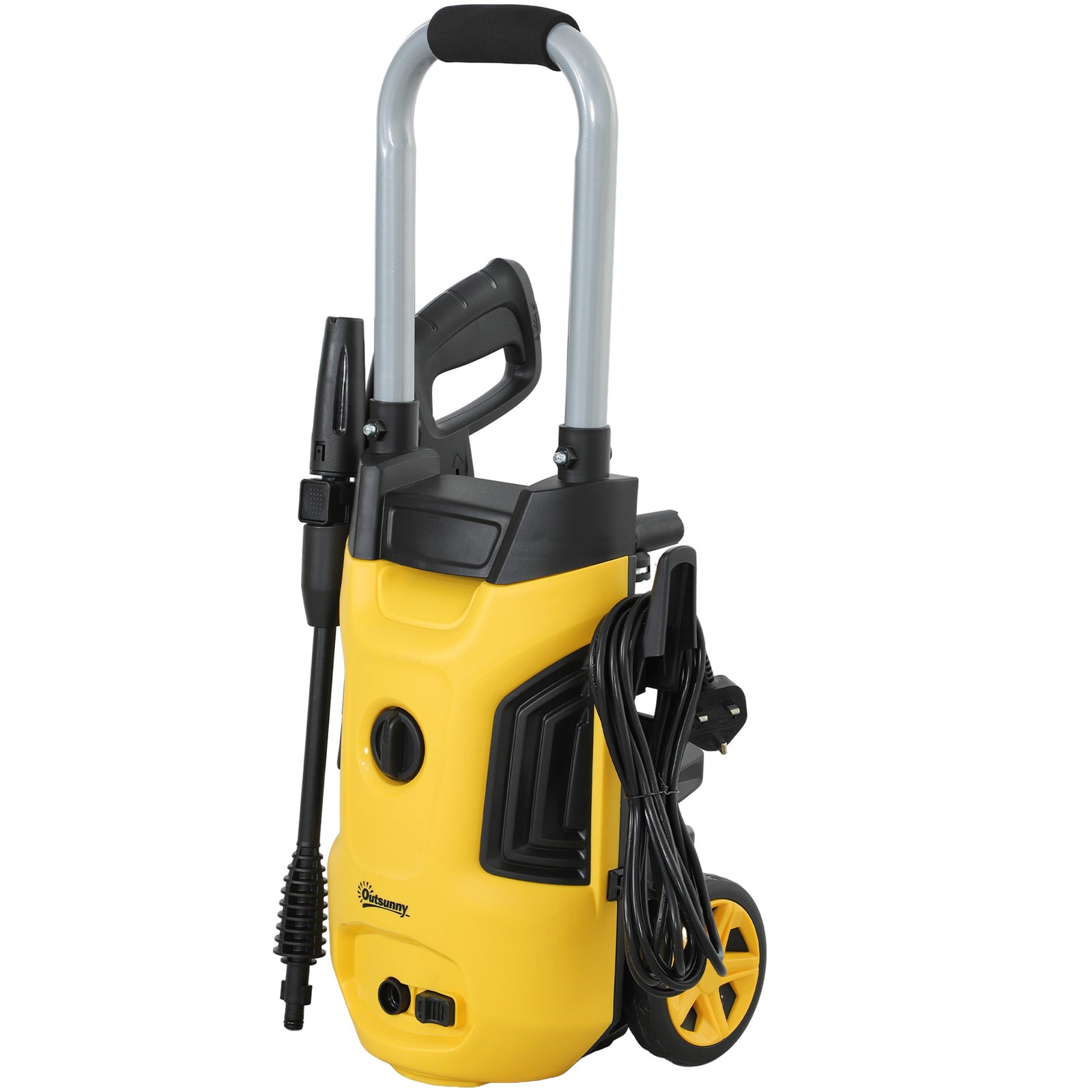 1800w Pressure Washer, 150 Bar | Yellow