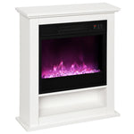 1800w White Electric Fire Reach Up To 30㎡ Space