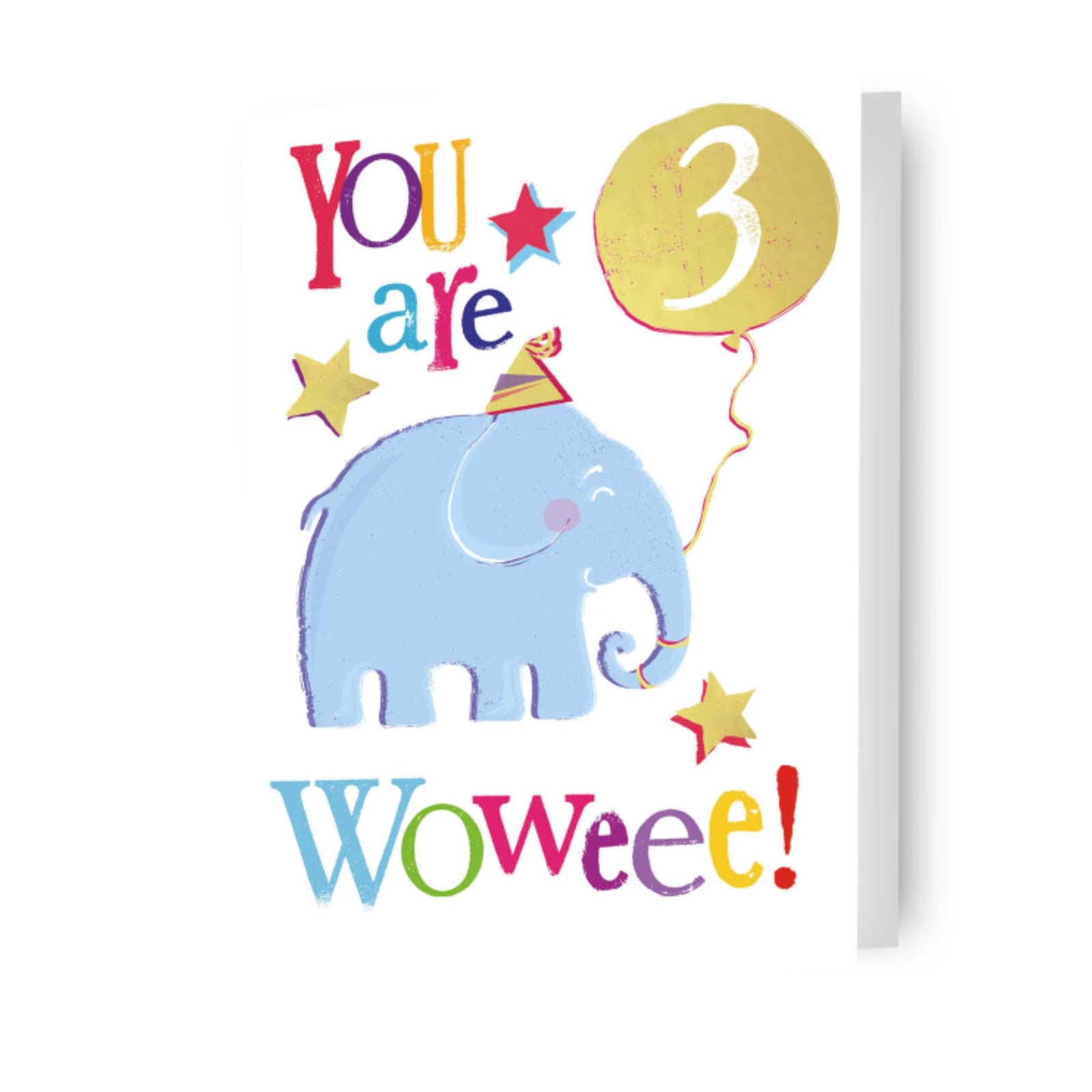 Age 3 Birthday Card Official Product
