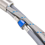 Kitchen Faucet With Pull Out Sprayer | Brushed Stainless Steel