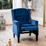 Annapoli Recliner Armchair | Dark Blue