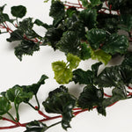 12 X 70cm Uv Resistant Artificial Geranium Bush