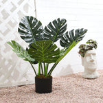 65cm Artificial Tropical Monstera Tree Faux Plant In Pot